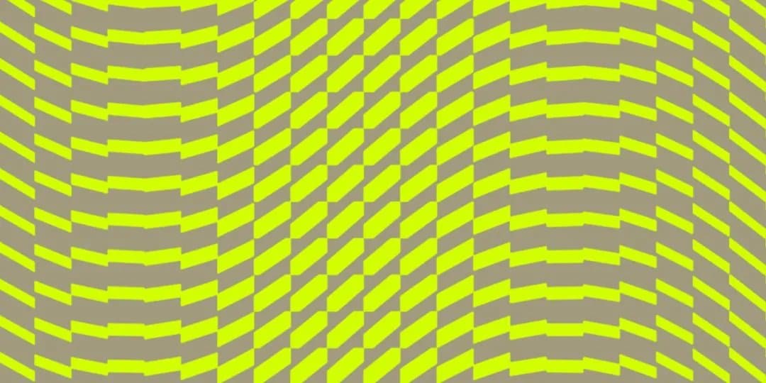 Lime + taupe pattern colorway